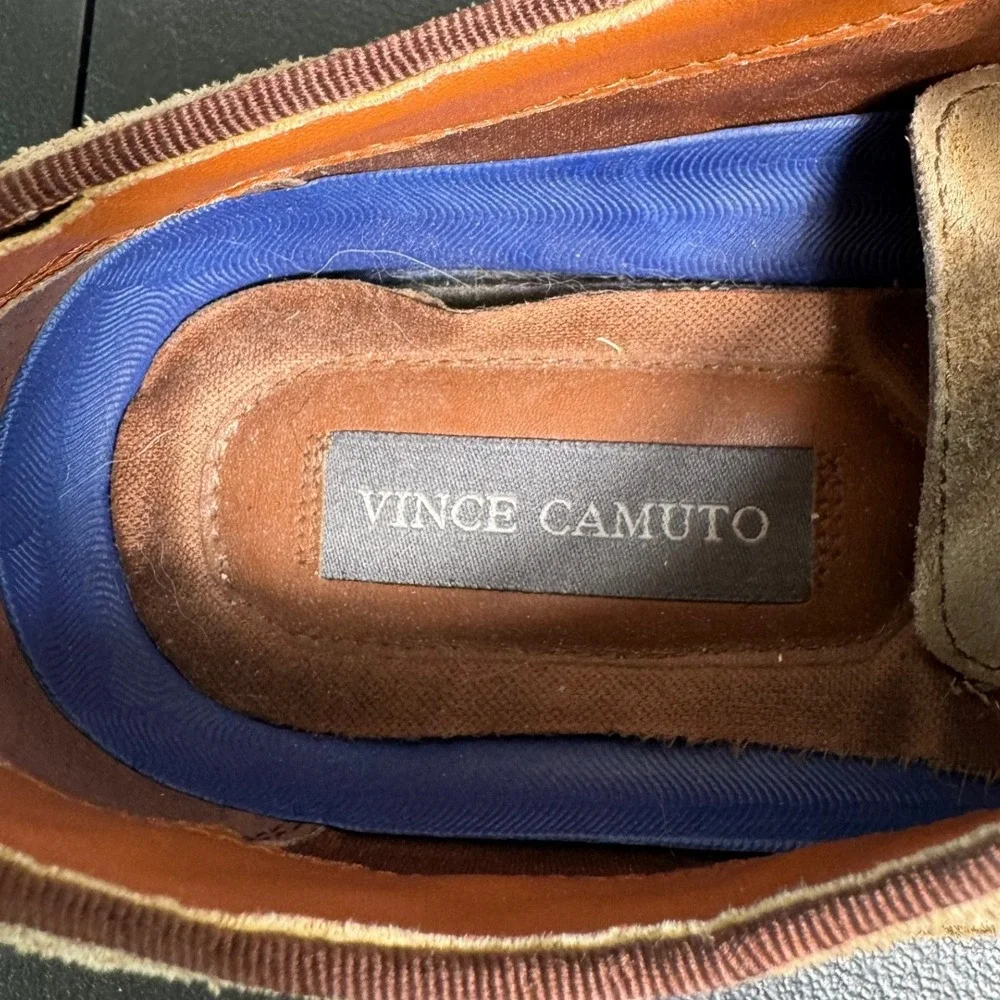 Vince Camuto Edwyn Mens Tan Suede Wingtip Oxford Hybrid Shoes VY-EDWYN Size‎ 9M